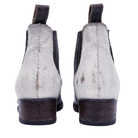 FREEBIRD BY STEVEN LASSO LEOPARD HAIRCALF BOOTIES - Picture 12 of 15